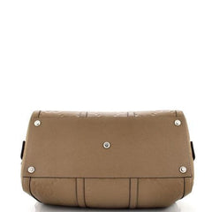 Gucci Duffle Bag Jumbo GG Embossed Leather Small