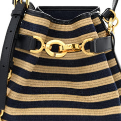 Chiristian Dior C'est Dior Bag Medium Hand Shoulder Bag Raffia Natural