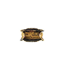 Christian Dior Canvas Embroidered Pixel Zodiac Mini Book Tote Phone Bag in Latte Multicolor