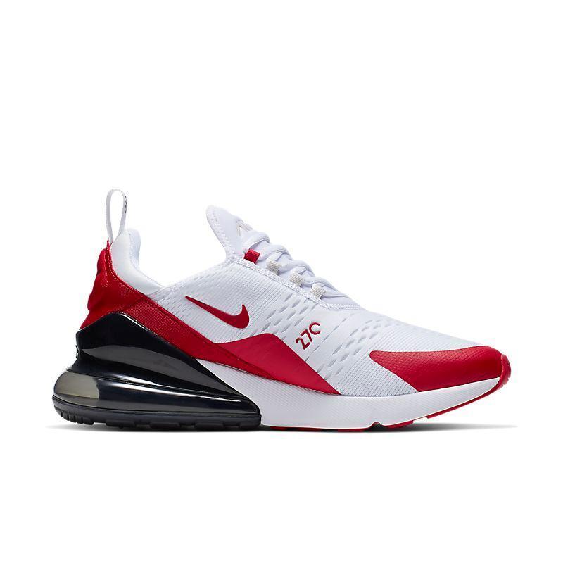 Nike Air Max 270 'White Anthracite University Red'