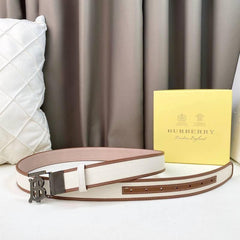 Burberry Reversible Leather Vintage Belt