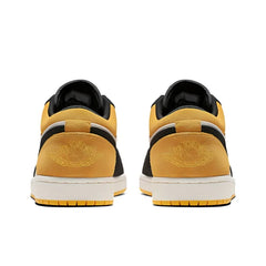 Air Jordan 1 Low Sail University Gold Black