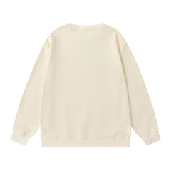 GUCCI Beige Cotton Jersey Sweatshirt New & Authentic