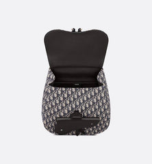 Dior Gallop Sling Bag Black Grained Calfskin