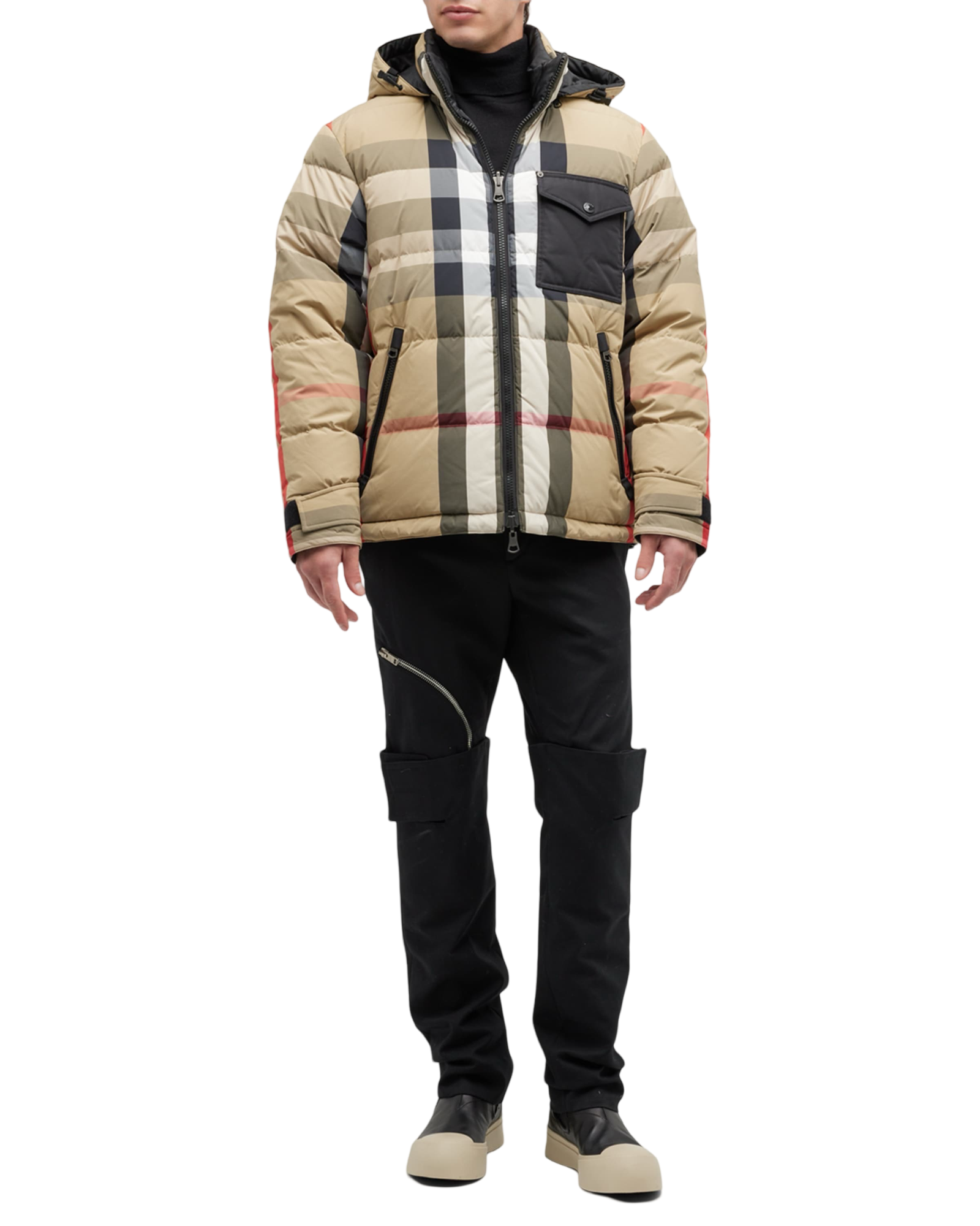 Burberry
Men's Rutland Reversible Check Puffer Jacket - SpinServe