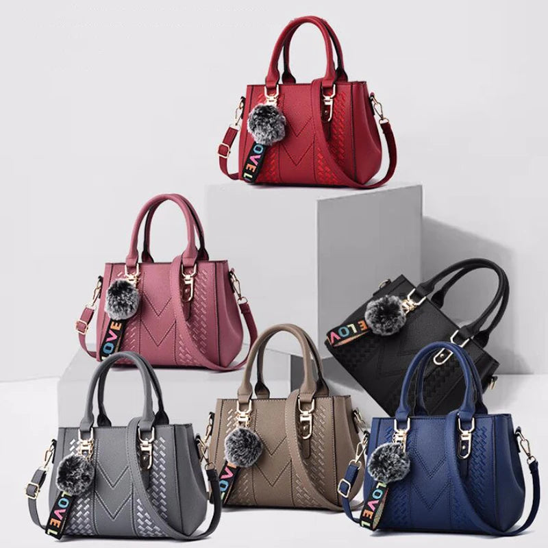 Messenger Leather Handbags Bags for Women