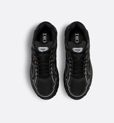 Dior B30-Style Performance Sneaker – All Black Mesh Edition