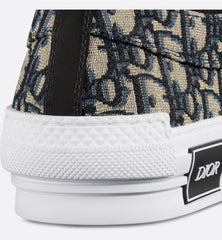 Unisex Dior Oblique Jacquard Sneaker – Beige & Black Edition