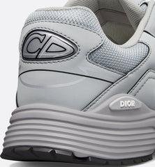 Dior B30-Style Performance Sneaker – Gray Mesh Edition