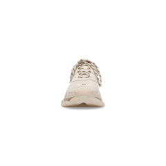 MEN'S TRIPLE S CLEAR SOLE SNEAKER IN BEIGE - SpinServe