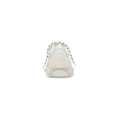 MEN'S TRIPLE S CLEAR SOLE SNEAKER IN WHITE - SpinServe
