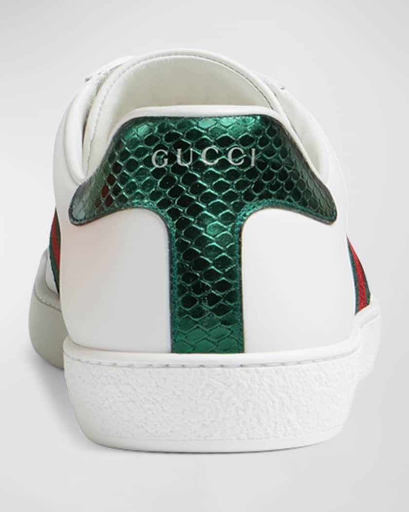 Gucci Designer Low-Top Sneaker – Signature Web Detail