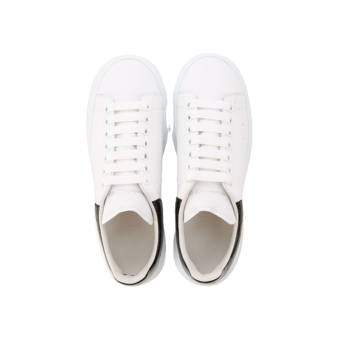 Alexander McQueen Oversized Sneaker 'Black Crocodile