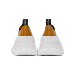Alexander McQueen Tread Slick Sneakers 'Tan White