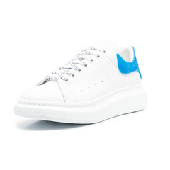 Alexander McQueen Oversized Sneaker 'White Electric Blue' 625156WHXMT8986 #