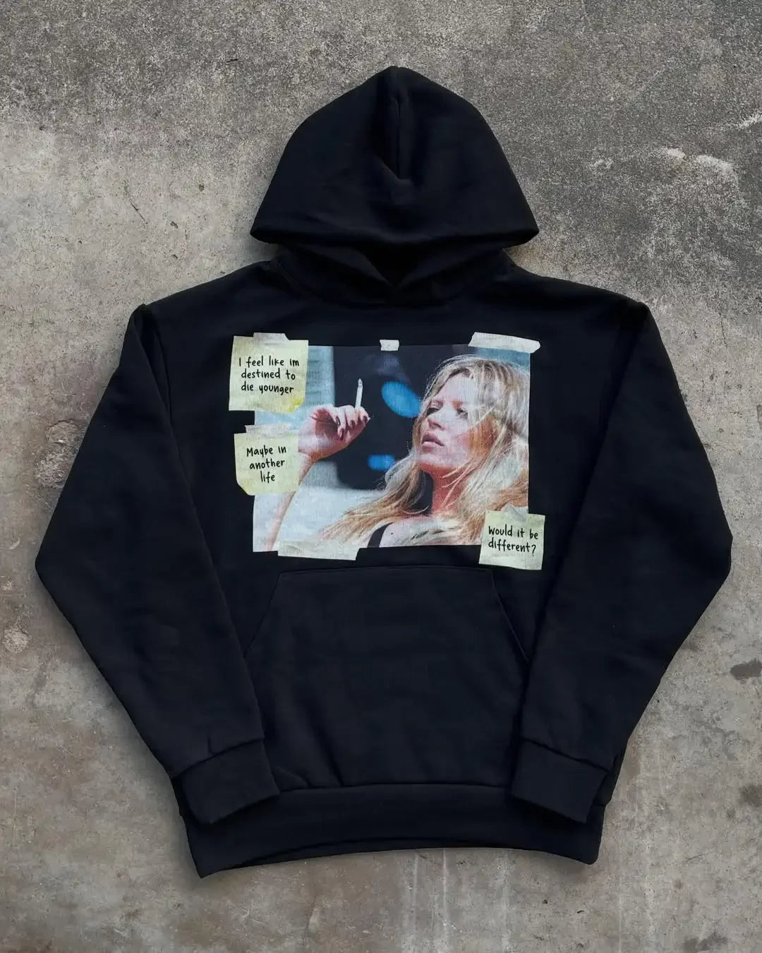 Streetwear Oversized Hoodie Gothic Goth Men And Women