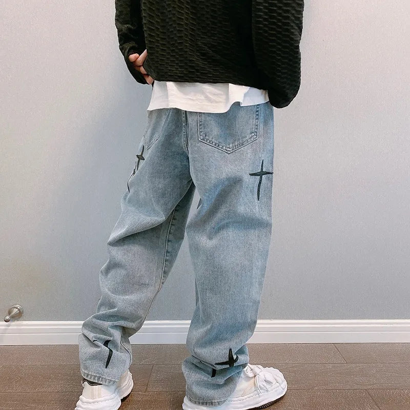 Men Designer Star Jeans Streetwear