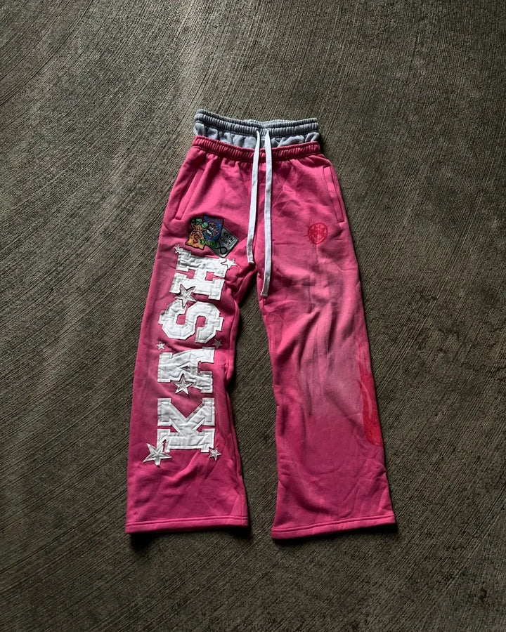 American Sweatpants Men And Women Casual Pants Fashionable High Waisted Jogging Pants