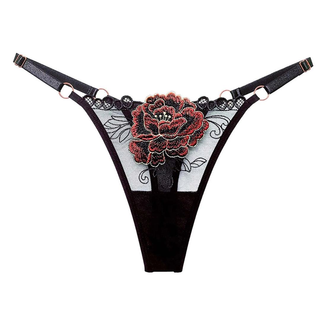 Sexy Flower Women G Underwear Ladies Briefs Lingere