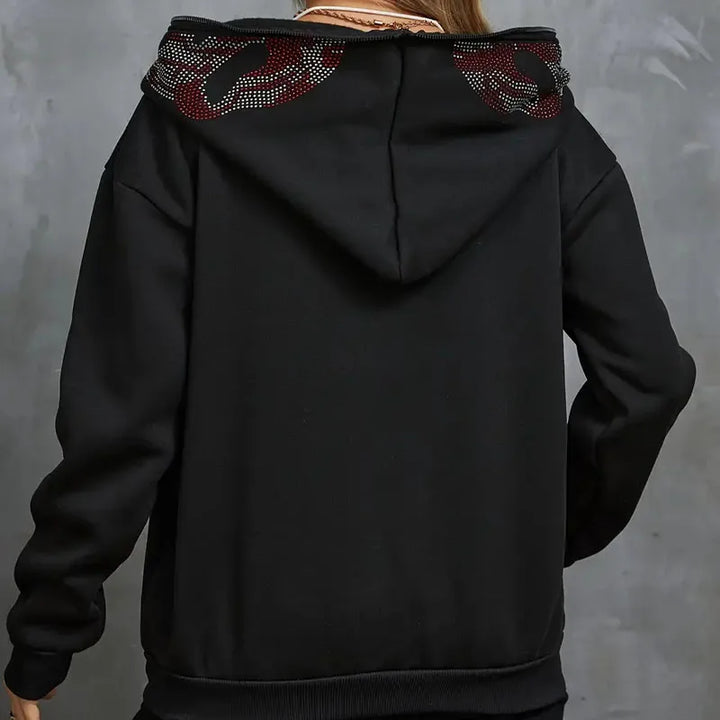Hoodies Long Sleeve Coat Sweatshirt Jacket Streetwear