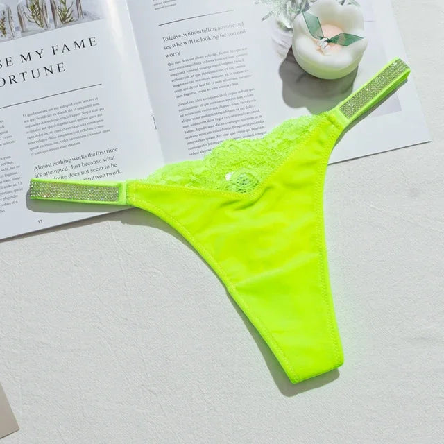 New Women's Panties Victoria Underwear Low Rise Thongs Secret T Tanga Underpanties