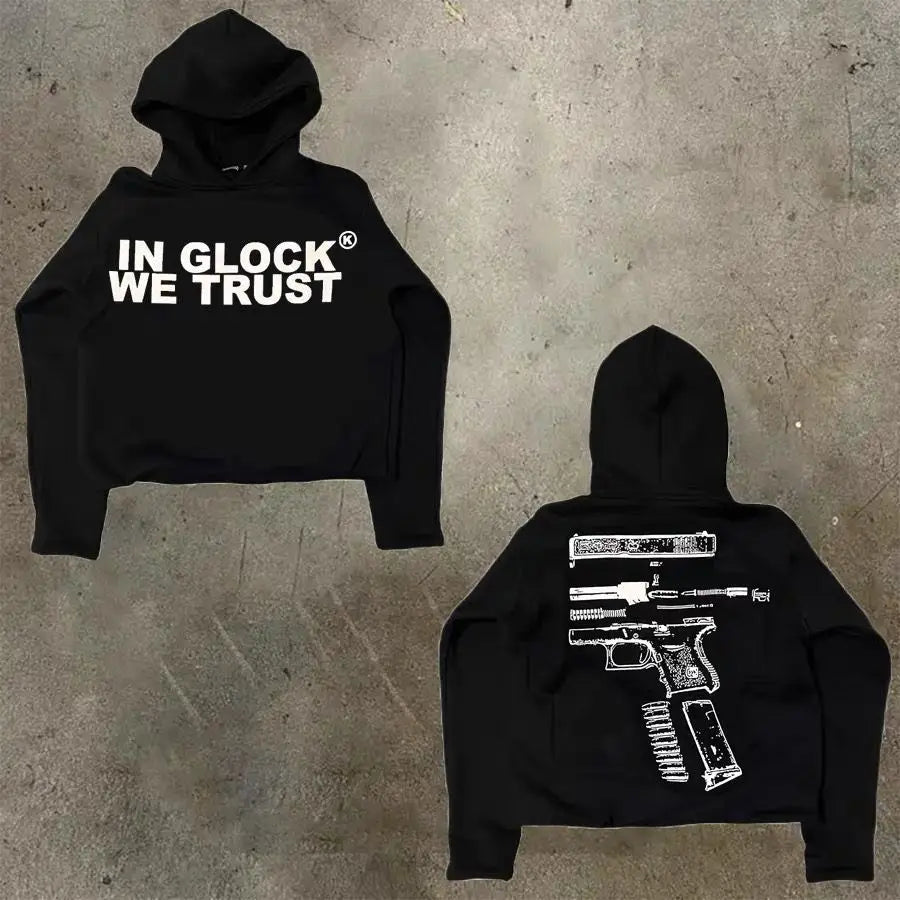 Hip Hop  Hoodie American Sweater Hoodie Men and Women