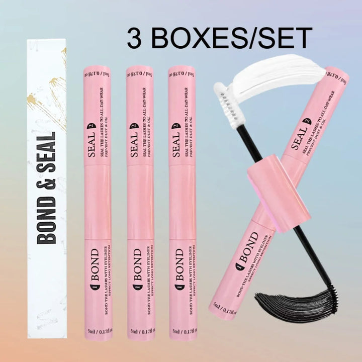 Lashes Glue and Seal Super Strong Hold Lash Extension and Lash Glue Remover