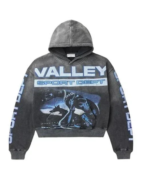 Streetwear heavy water washing zip hoodies casual goth sweatshirts Men And women clothing