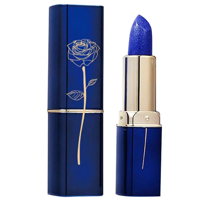 Magical Blue Lipstick Color Change Waterproof Lip Gloss