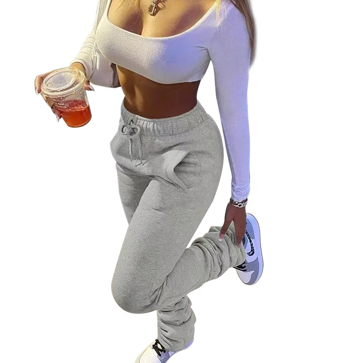 Women Fashion Pants Jogging
