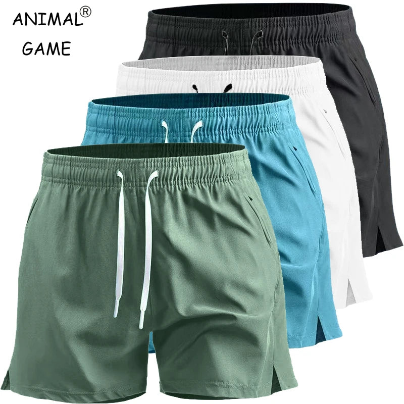 Summer Men's Sport Workout Shorts with Pockets
