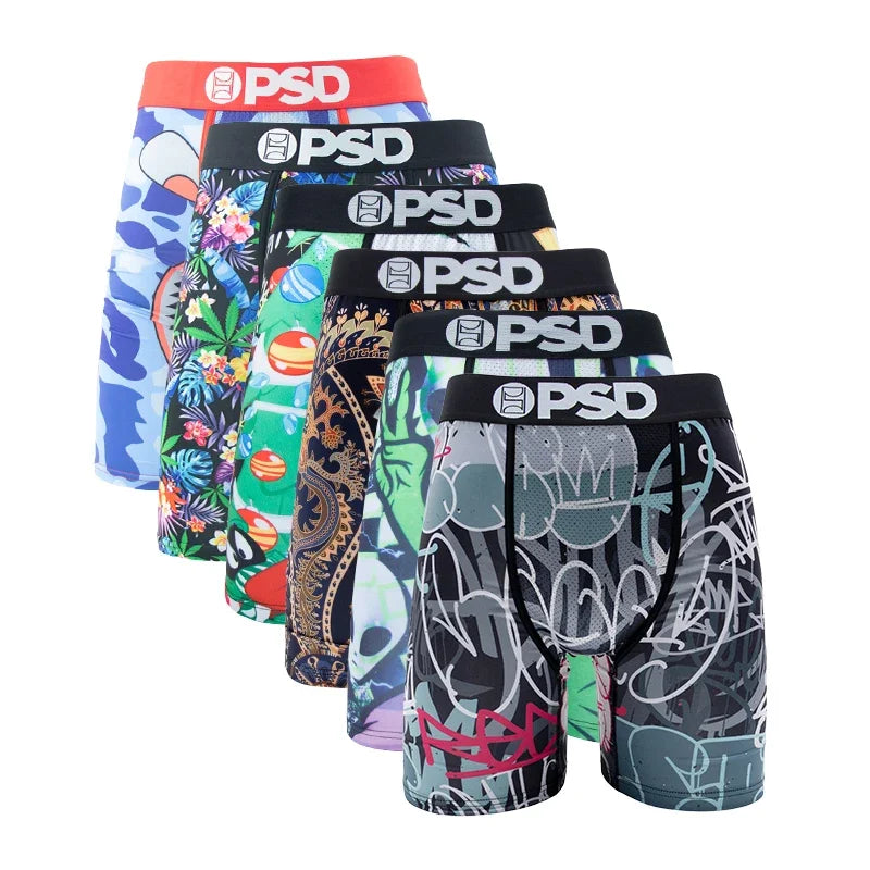 6PC Men's Underwear Boxershorses Men's Underwear Boxer Underwear