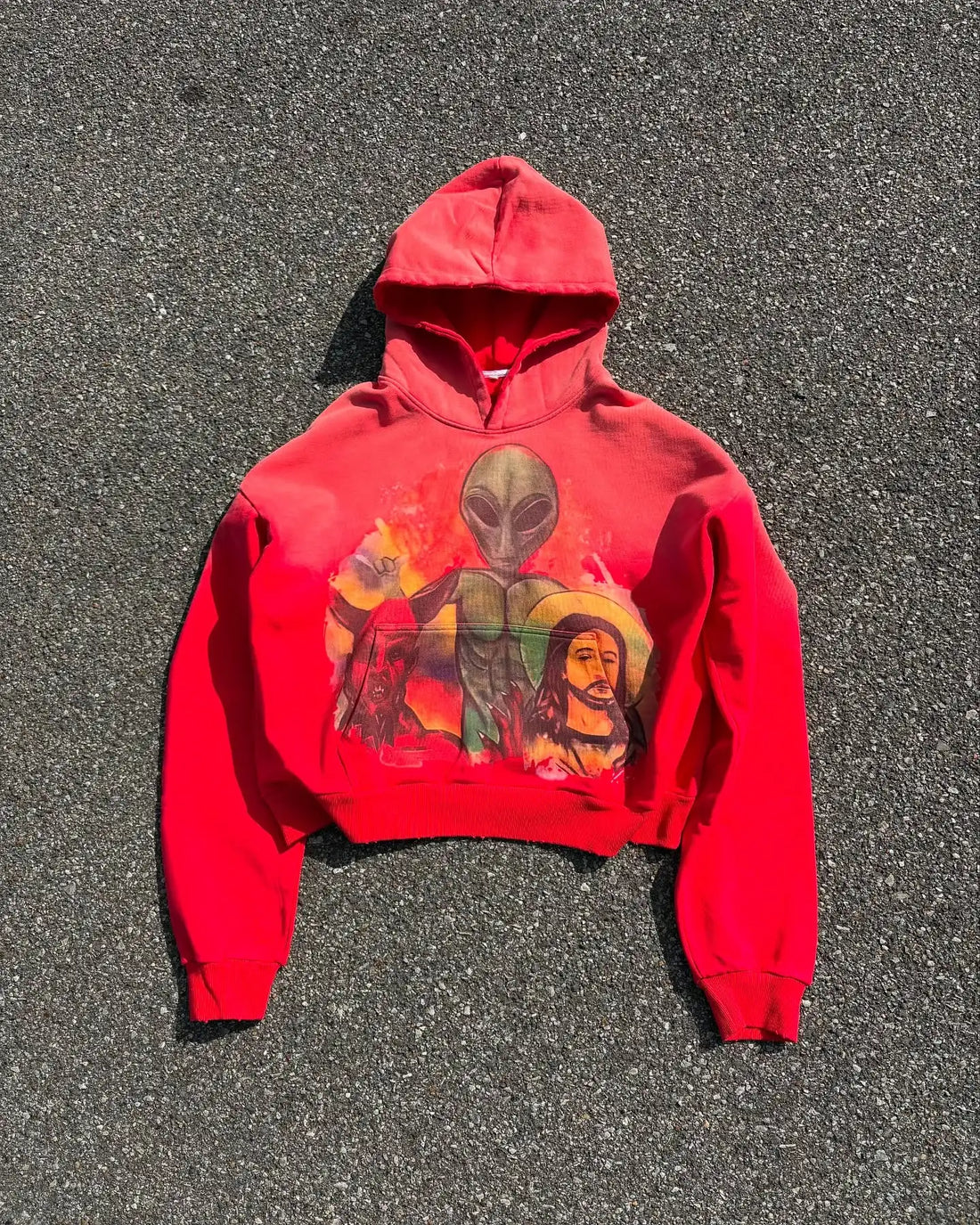 Streetwear Oversized Hoodie Gothic Goth Men And Women