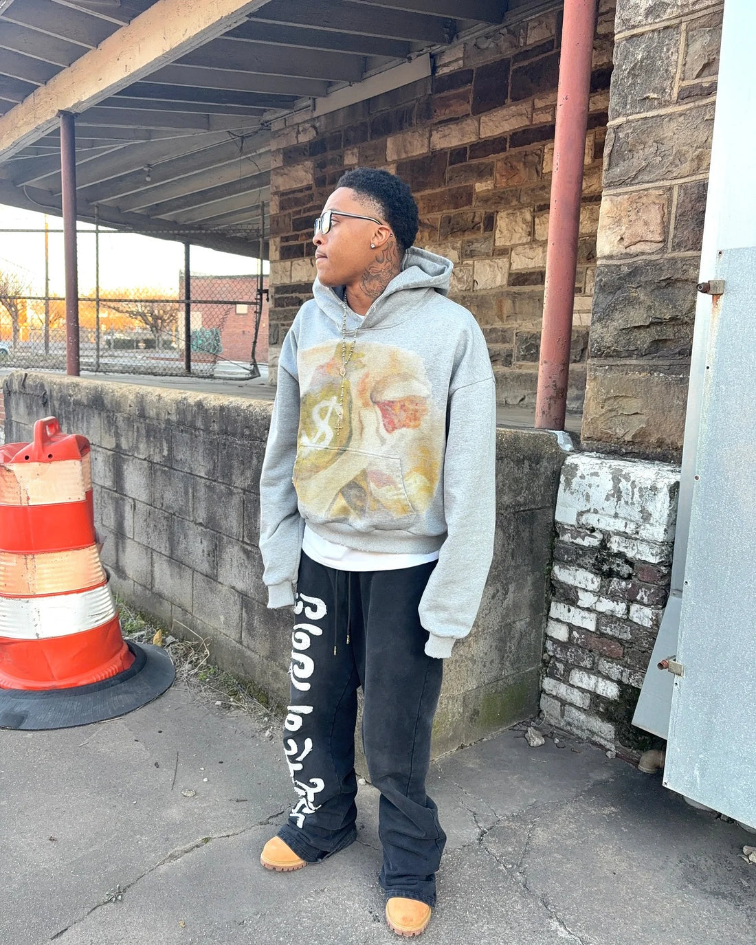 Streetwear Oversized Hoodie Gothic Goth Men And Women