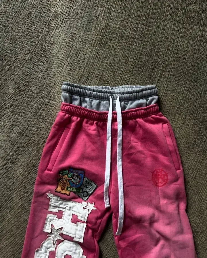 American Sweatpants Men And Women Casual Pants Fashionable High Waisted Jogging Pants