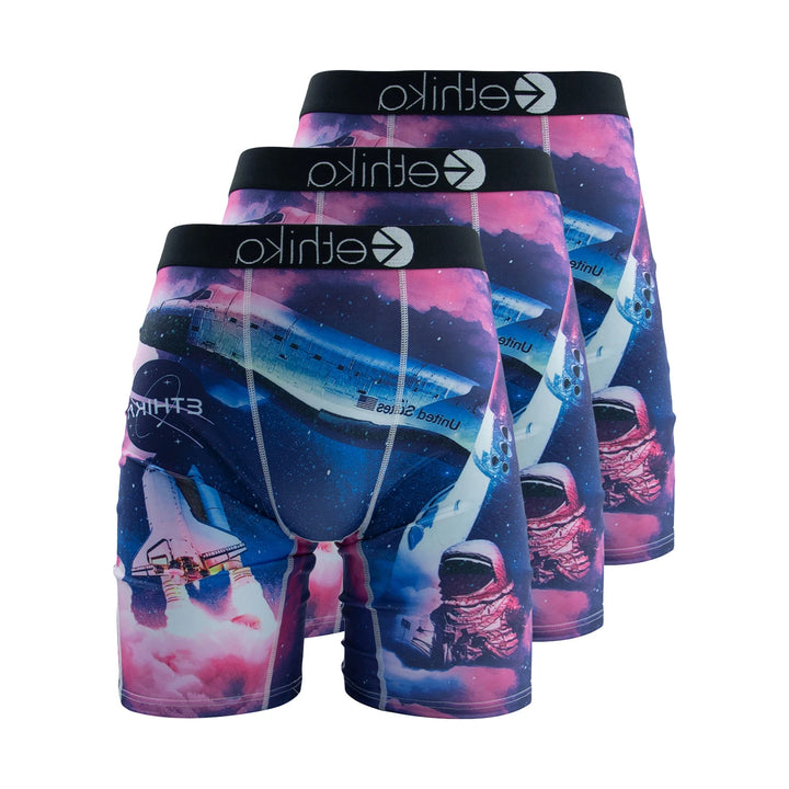 3Pcs ETHIKA Sexy Mens Underwear Boxers