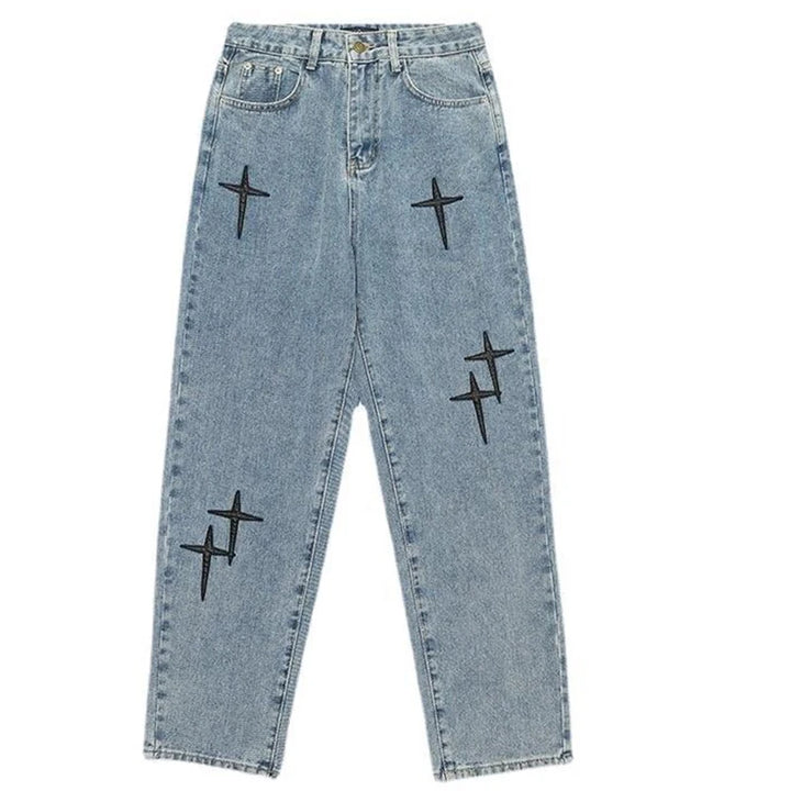 Men Designer Star Jeans Streetwear