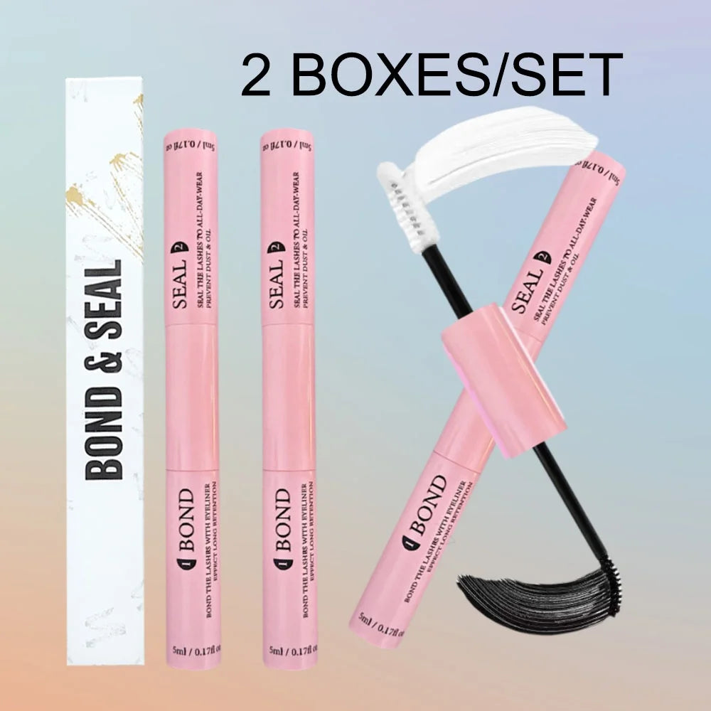 Lashes Glue and Seal Super Strong Hold Lash Extension and Lash Glue Remover