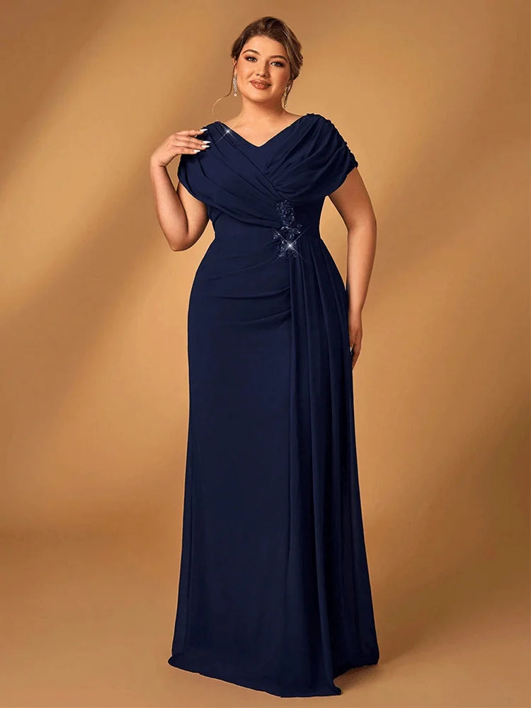 Evening Dress Wedding Reception Party Luxury Shiny