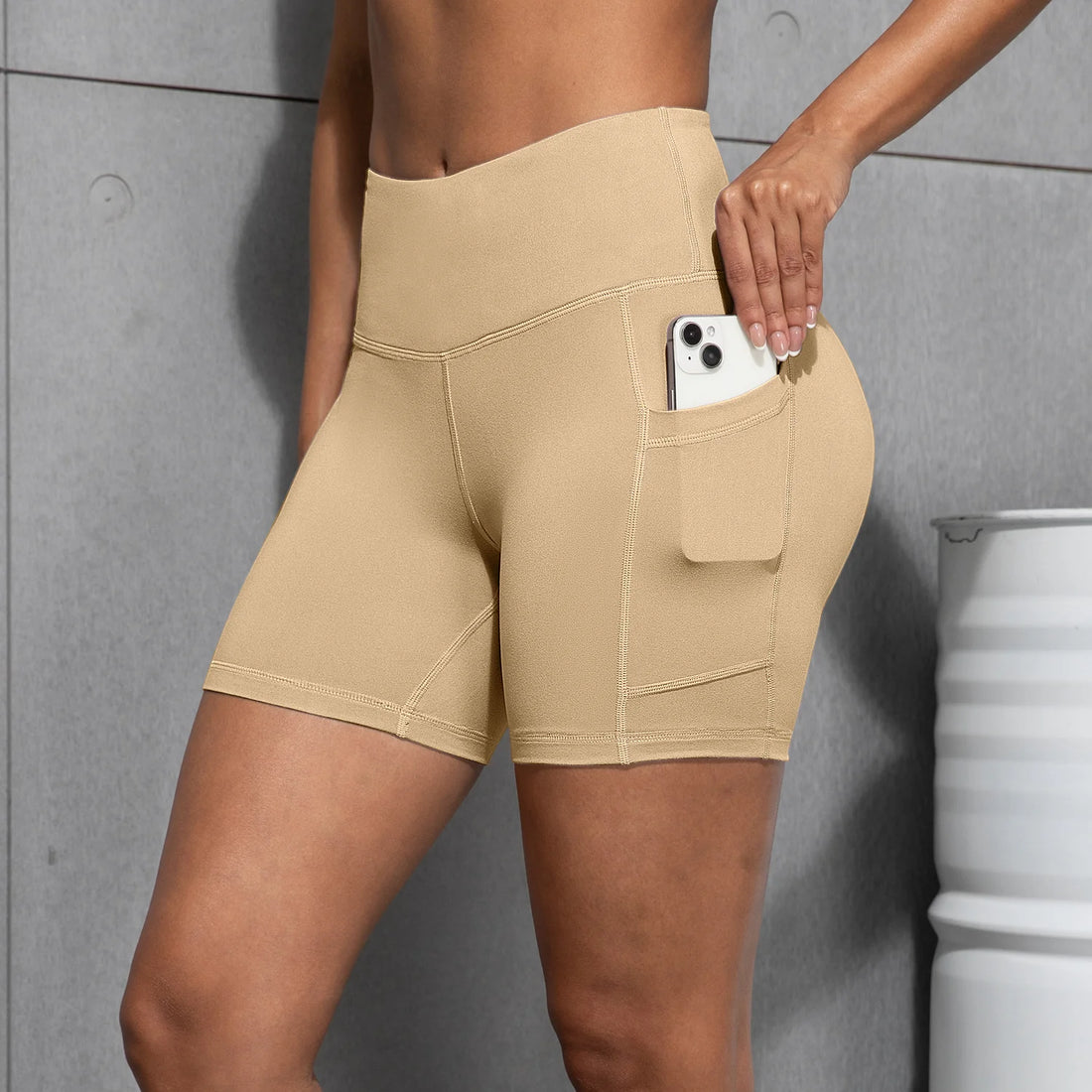 Women Sports Fitness Yoga Shorts