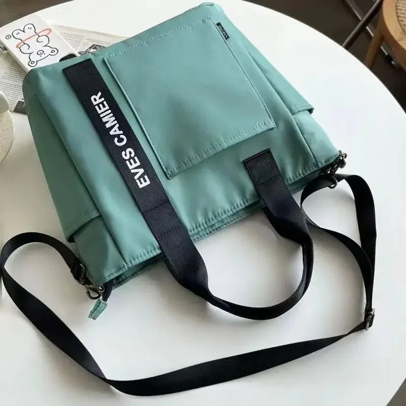 New Casual Tote Large Capacity Shoulder Bag Nylon Waterproof