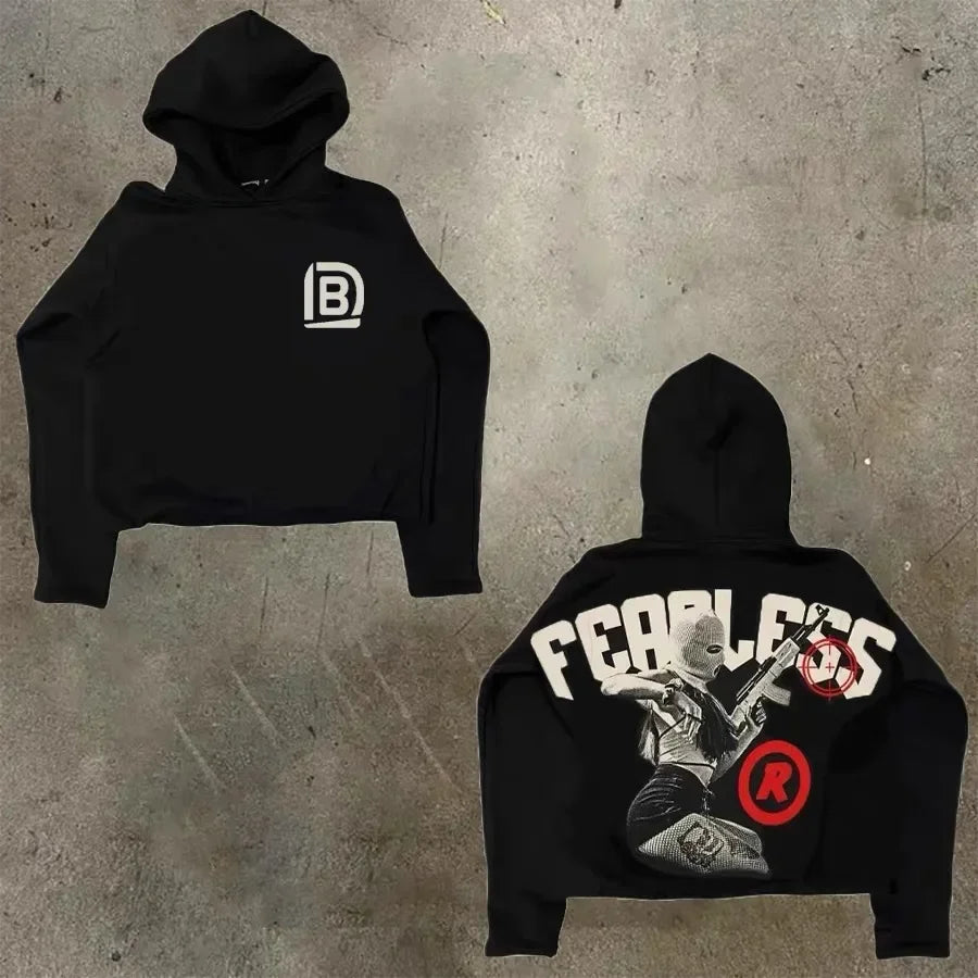 Hip Hop  Hoodie American Sweater Hoodie Men and Women