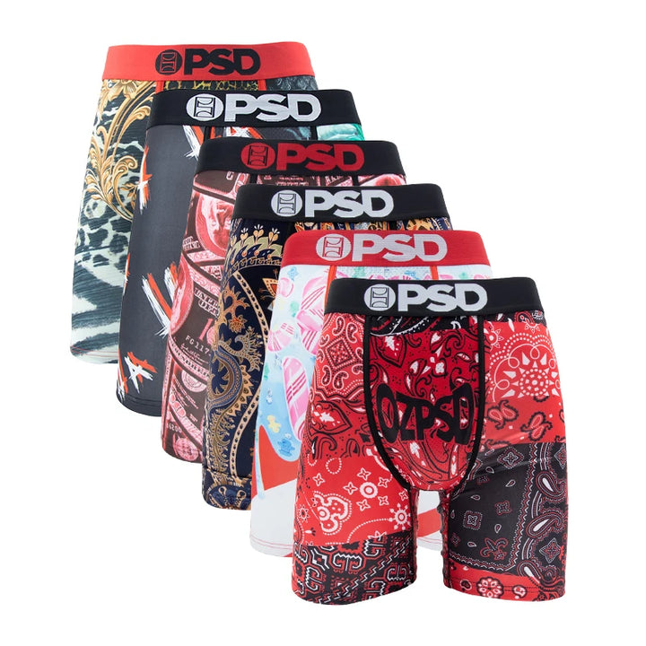 6PC Men's Underwear Boxershorses Men's Underwear Boxer Underwear