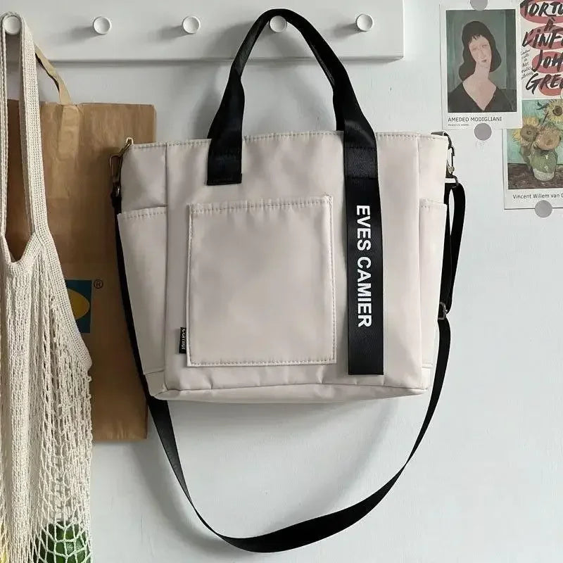New Casual Tote Large Capacity Shoulder Bag Nylon Waterproof