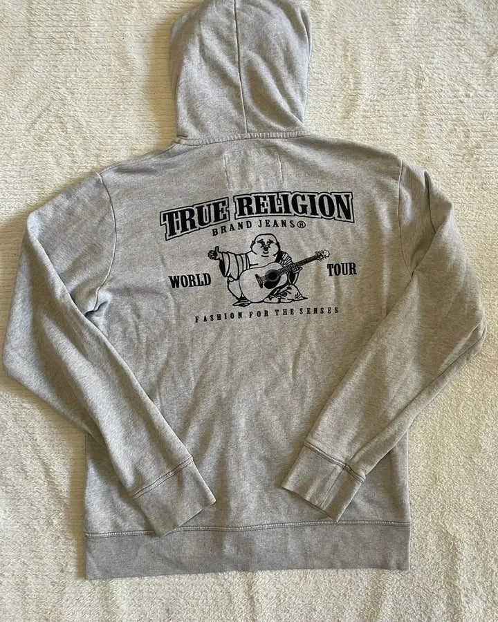 American Retro Zipper Up Hoodie Oversized Sweatshirt Men And Women Casual