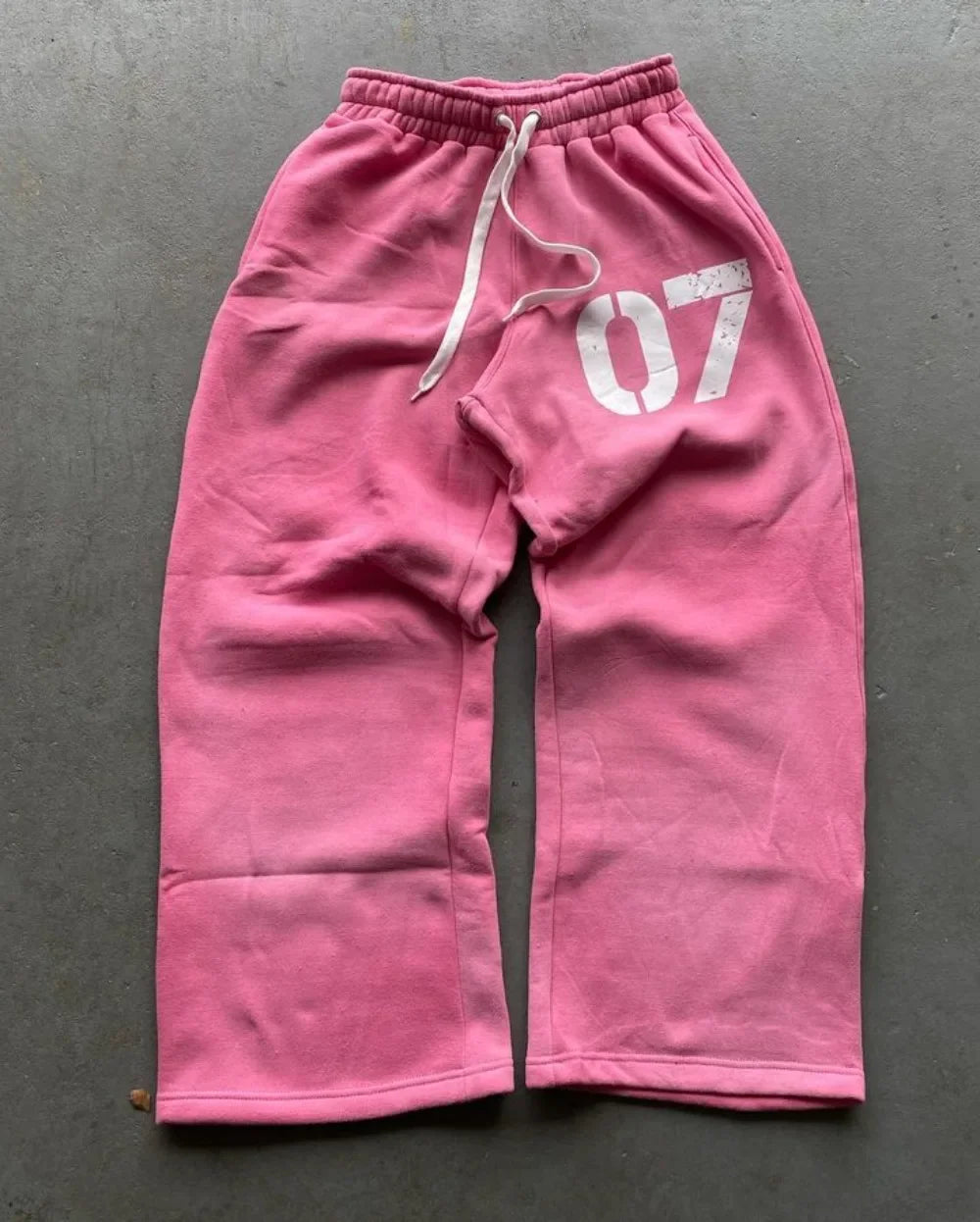 Hooded men's sweatshirt drawstring casual sweatpants women's street autumn