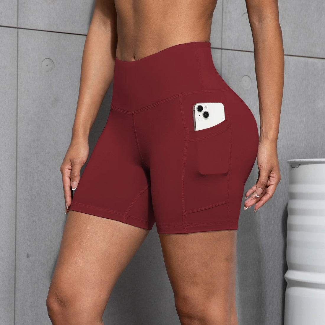 Women Sports Fitness Yoga Shorts