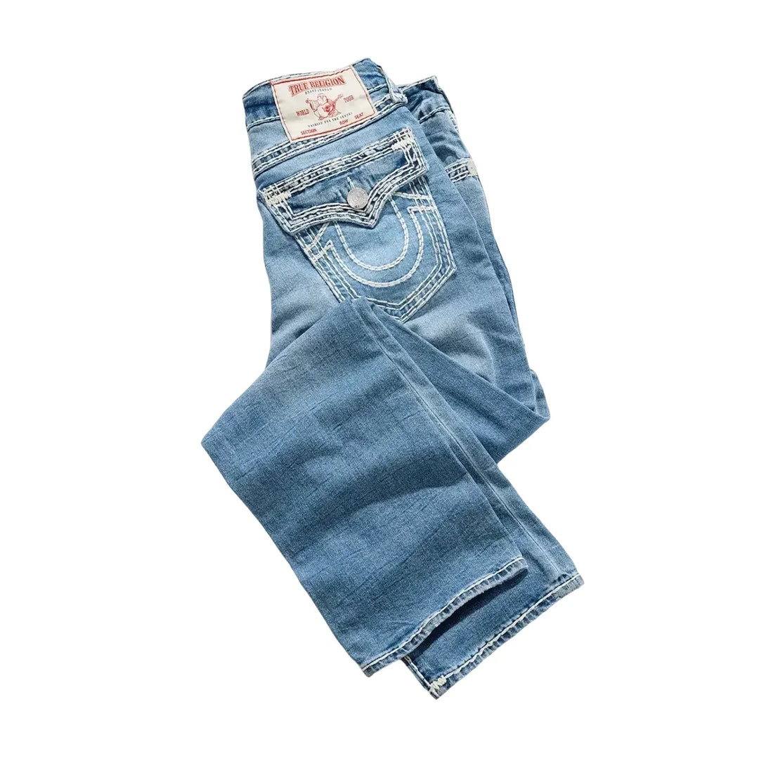 True Religion Denim Pants Trouser Hip Hop High Street Wear