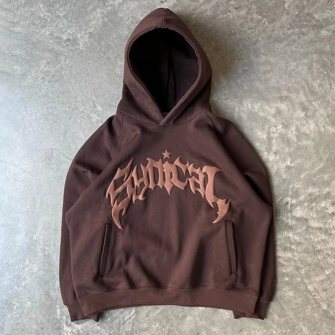American retro zipper sweatshirt  hoodie trendy men's casual 2025