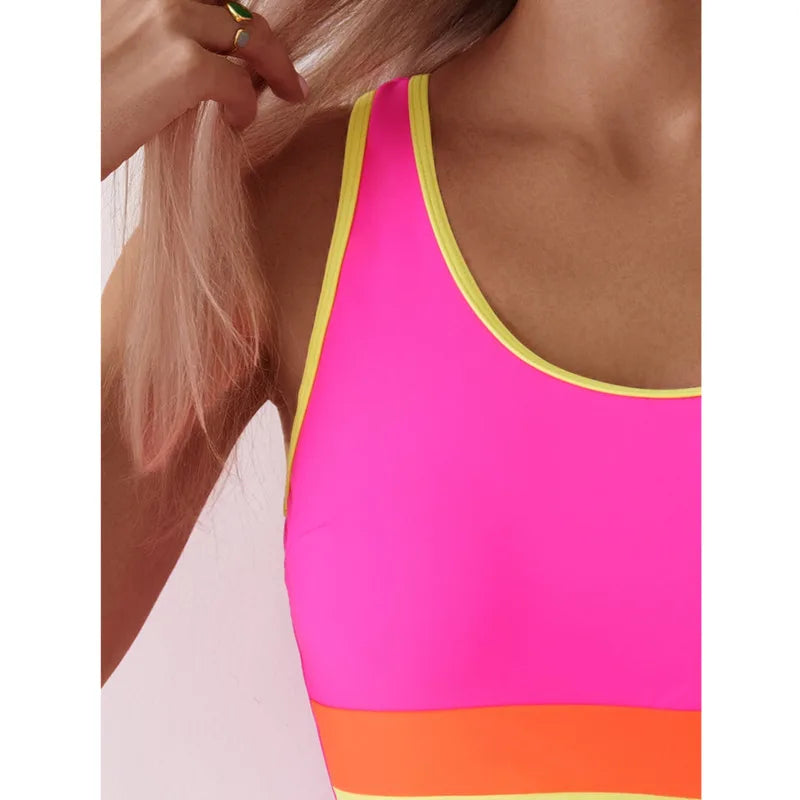 New Sexy High Waist Bikinis 2025 Swimsuits Women Swimwear Female Beach Swim Wear Bathing